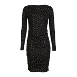 ALMA-LONG-DRESS - BLACK GOLD HEART