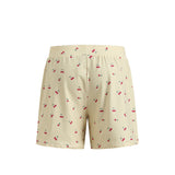 ALMA-SHORTS - YELLOW CHERRY