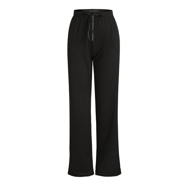 ALMA-WIDE-PANTS - BLACK BLACK SIMILI