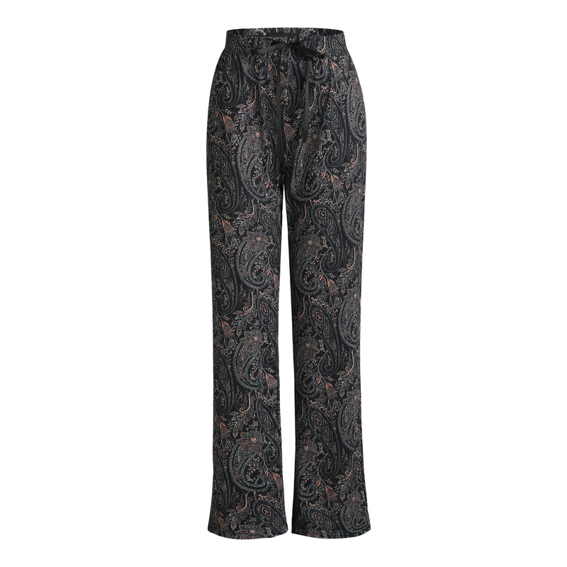 ALMA-WIDE-PANTS - NIGHT SKY PAISLEY