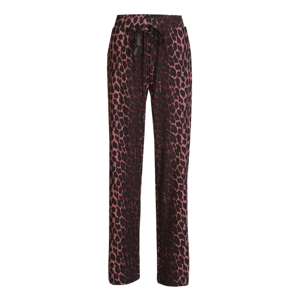 ALMA-WIDE-PANTS - BORDEAUX LUX LEO
