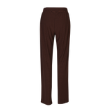 ALMA-WIDE PANTS - ESPRESSO STRIPE