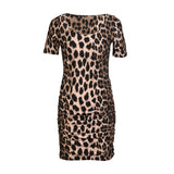 ALMA-SS-TURN-DRESS - BIG LUX LEO FOSSIL