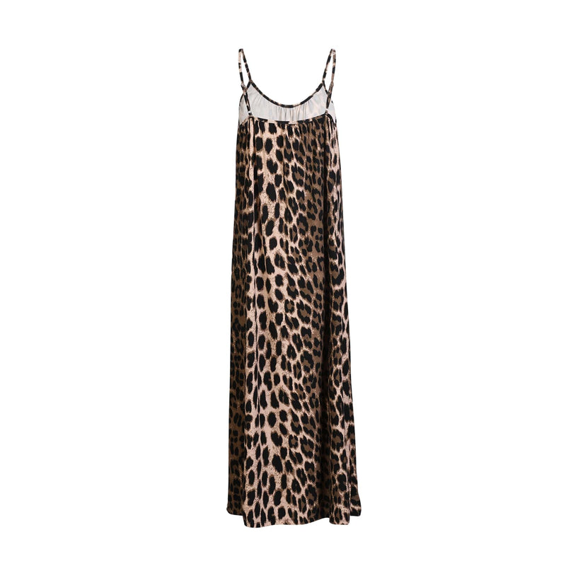ALMA-LONG-STRAP-DRESS - BIG LUX LEO FOSSIL