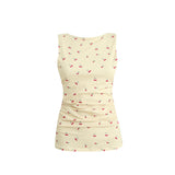 ALMA-TURN-TOP - YELLOW CHERRY