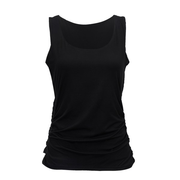 ALMA-TURN-TOP - BLACK