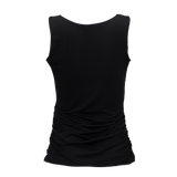 ALMA-TURN-TOP - BLACK