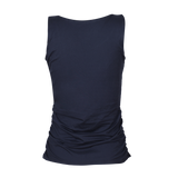 ALMA-TURN-TOP - DUSTY NAVY