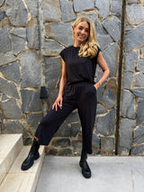 ALMA-CULOTTE-PANTS - BLACK