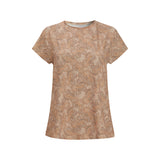 ALMA-U-TSHIRT - SAND PAISLEY
