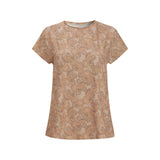ALMA-U-TSHIRT - SAND PAISLEY