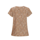 ALMA-U-TSHIRT - SAND PAISLEY