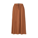ALMA-LOOSE-SKIRT - MILK CHOCOLATE