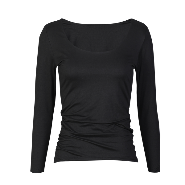 ALMA-LS-TURN-TOP - BLACK
