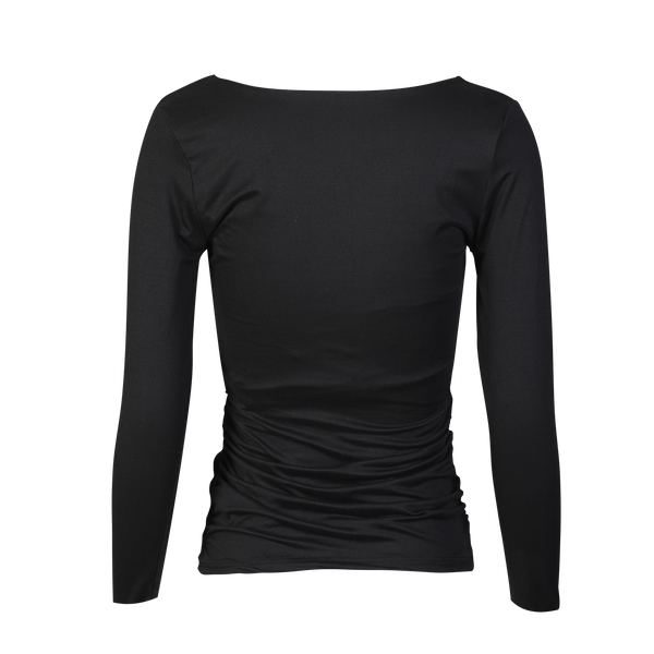 ALMA-LS-TURN-TOP - BLACK