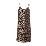 ALMA-SHORT-STRAP-DRESS - BIG LUX LEO FOSSIL
