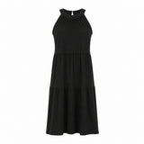 ALMA-ANNI-DRESS - BLACK