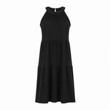 ALMA-ANNI-DRESS - BLACK