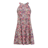 ALMA-ANNI-DRESS - PINK PAISLEY