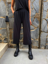 ALMA-CULOTTE-PANTS - BLACK