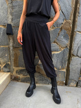 ALMA-HAREEM-PANTS - BLACK