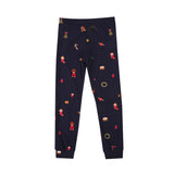 ALMA-PANTS (KIDS) - DOG NAVY