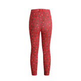 ALMA-LEGGINGS (KIDS) - CANDYCANE RED