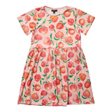 ALMA-SS-BABYDOLL-DRESS (KIDS) - PEACHY