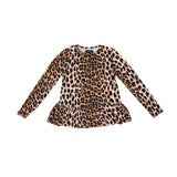 ALMA-LS-FRILL-TSHIRT (KIDS) - LUX LEO