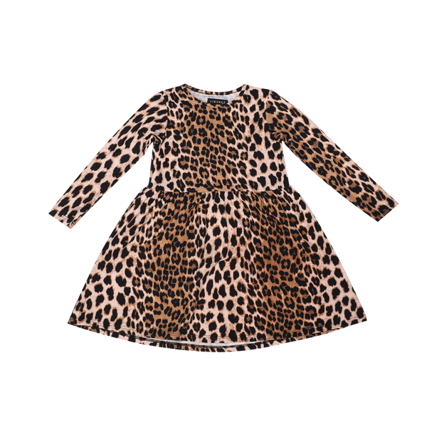 ALMA-LS-BABYDOLL-DRESS (KIDS) - LUX LEO