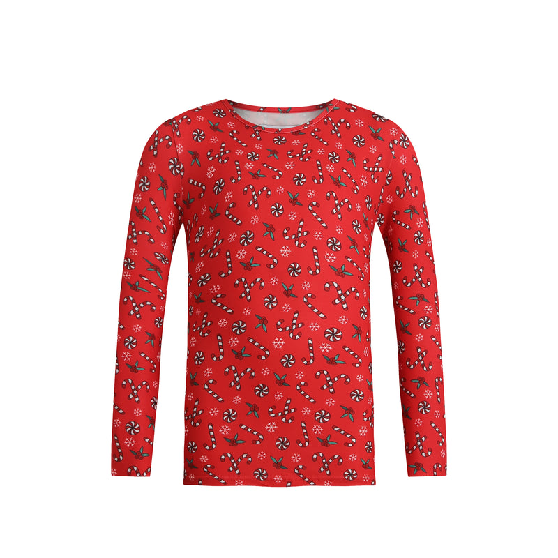 ALMA-LS-TSHIRT-KIDS - CANDYCANE RED