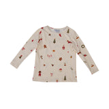 ALMA-LS-TSHIRT-KIDS - DOG CREME