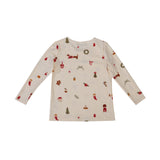 ALMA-LS-TSHIRT-KIDS - DOG CREME