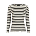 BLACK CREME BLACK MEL. STRIPE