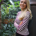 PLUM CREME STRIPE