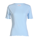 NATALIA-SS-BLOUSE - BABY BLUE