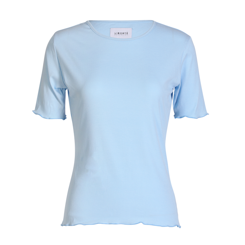 NATALIA-SS-BLOUSE - BABY BLUE