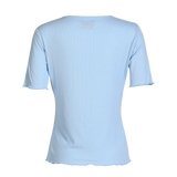 NATALIA-SS-BLOUSE - BABY BLUE