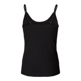 ALMA-STRAP-TOP - BLACK