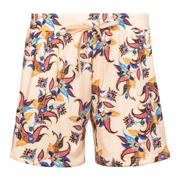 ALMA-SHORTS - VANILLA MULTICOLOR PASILEY