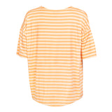 ALMA-TSHIRT - ORANGE PEACH STRIPE