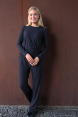 ALMA-WIDE-PANTS - BLACK BLACK SIMILI