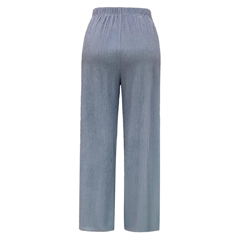 ANNI-PANTS - DUSTY BLUE