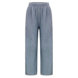 ANNI-PANTS - DUSTY BLUE