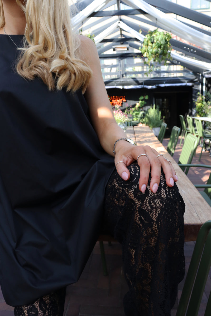 BARBEL DRESS - BLACK