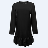 BALU-LS-DRESS - BLACK