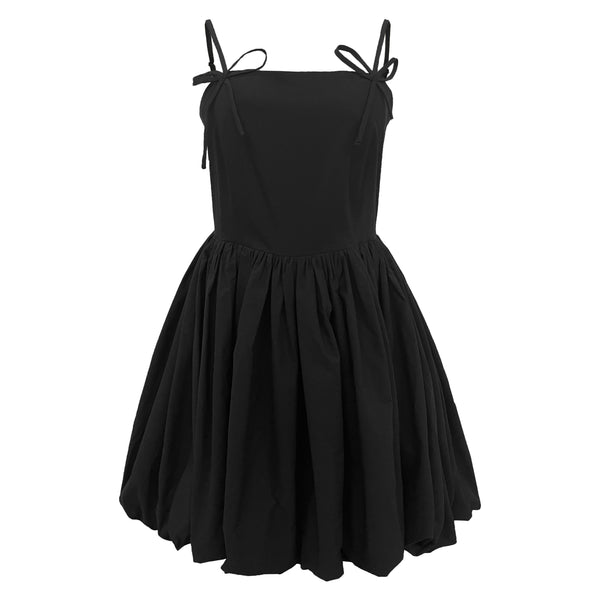 BALU-STRAP-DRESS - BLACK