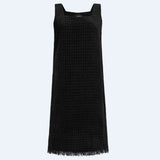 COCO DRESS - Grey Black