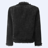 COCO LS JACKET - BLACK