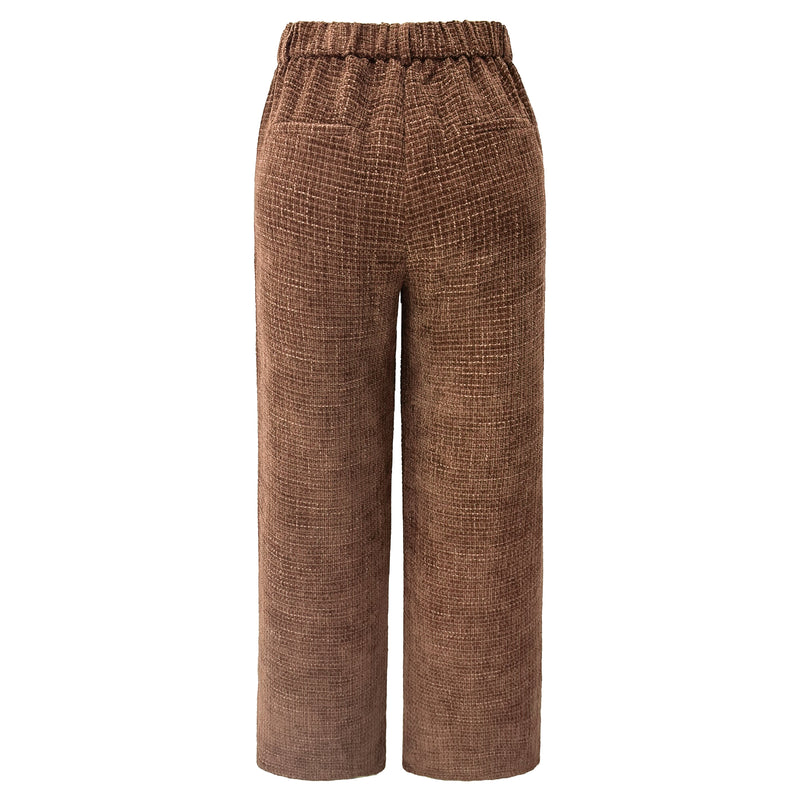 COCO WIDE PANTS - MOCCA